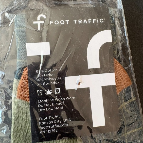 Foot Traffic Men's Casual Socks - Green - Picture 5 of 6